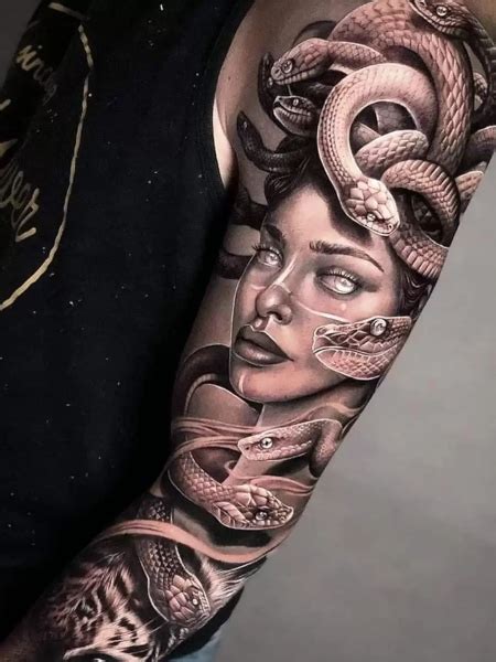 versace tattoo ideas|realistic medusa tattoos.